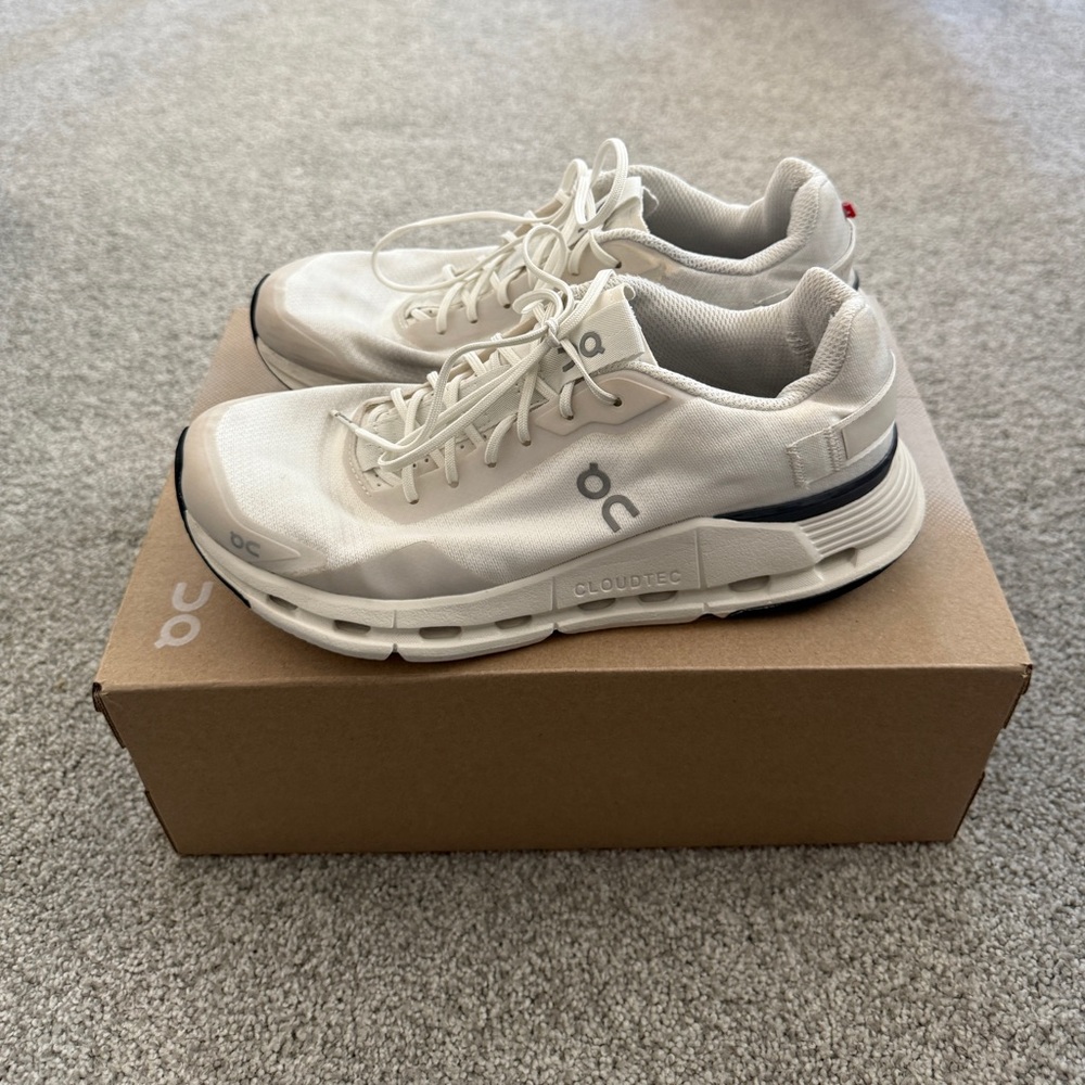 On Women’s Cloudnova Form (White/Eclipse) - image 3